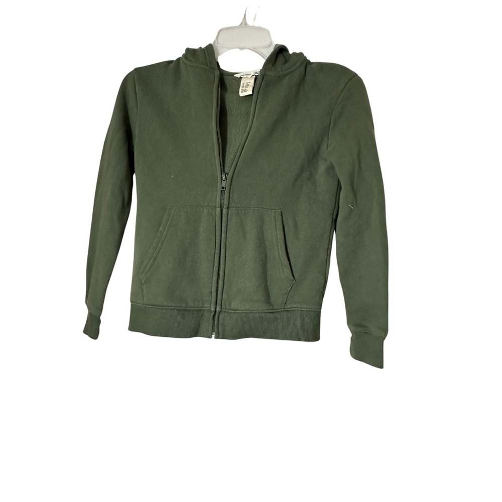 H&M Kids Olive Green Hoodie Size 8/10